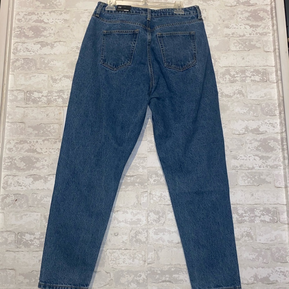 Quality denim high waist mom jeans - Picture 4 of 5